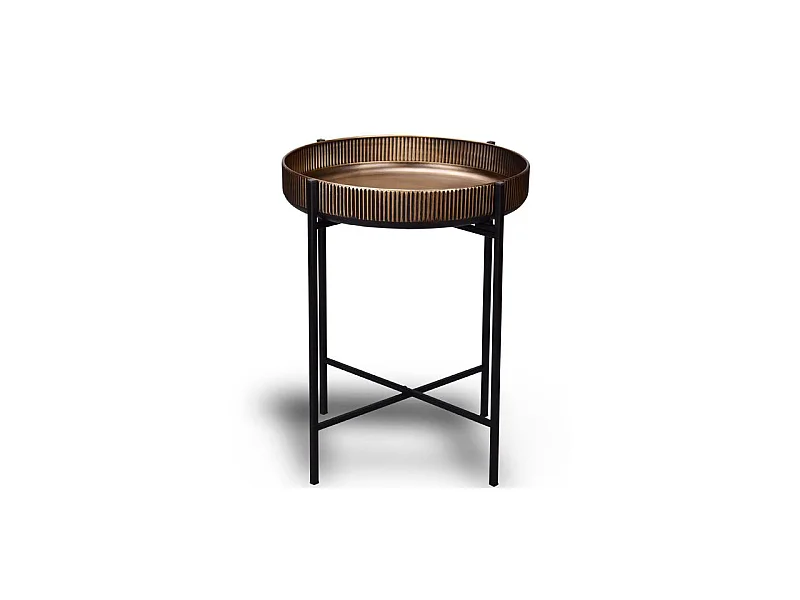 Table d'appoint design métal Jane L