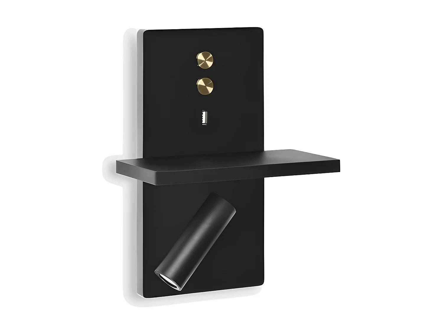 Lampe de chevet murale avec prise USB E-Lampe