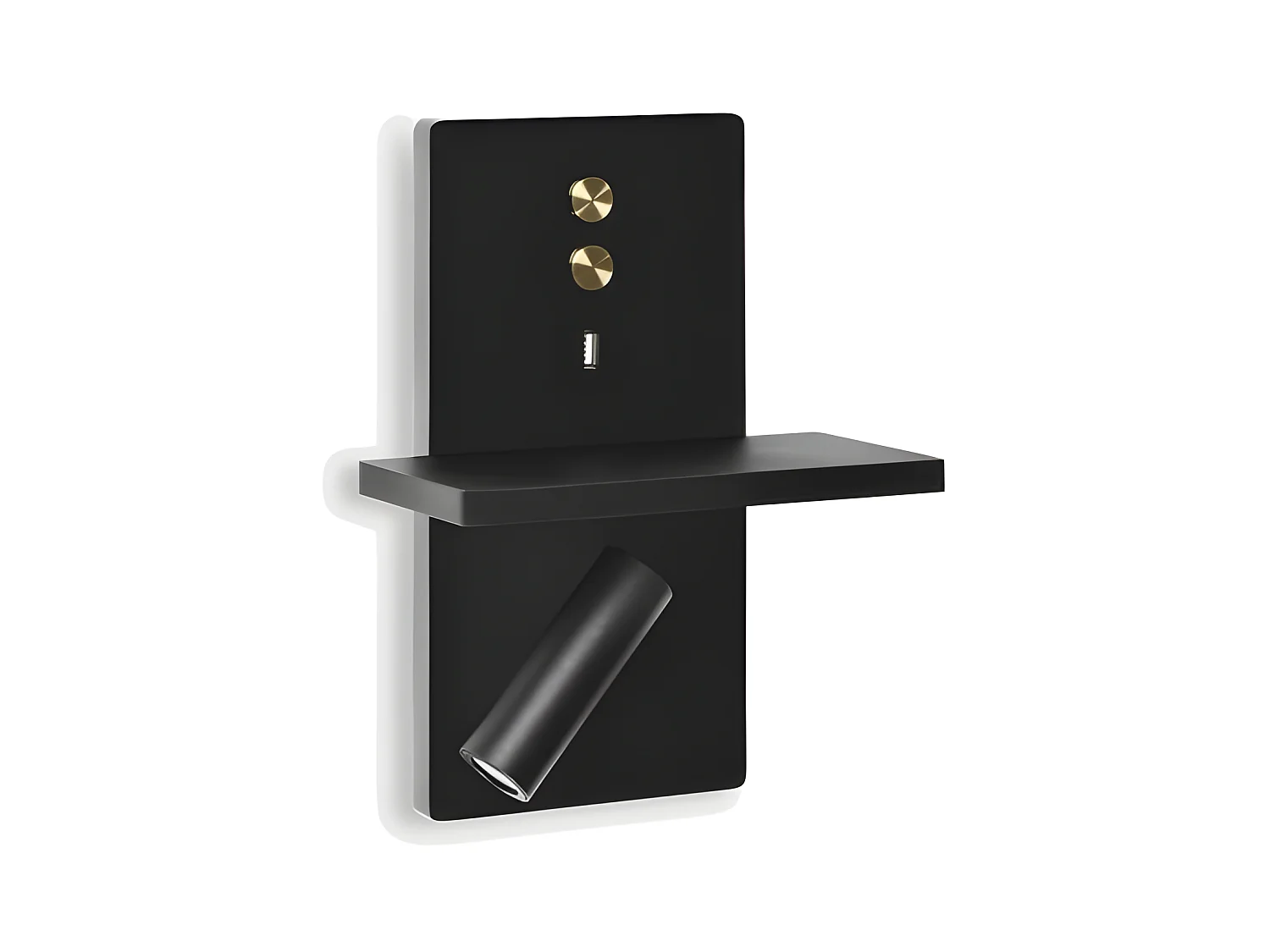 Lampe de chevet murale avec prise USB E-Lampe