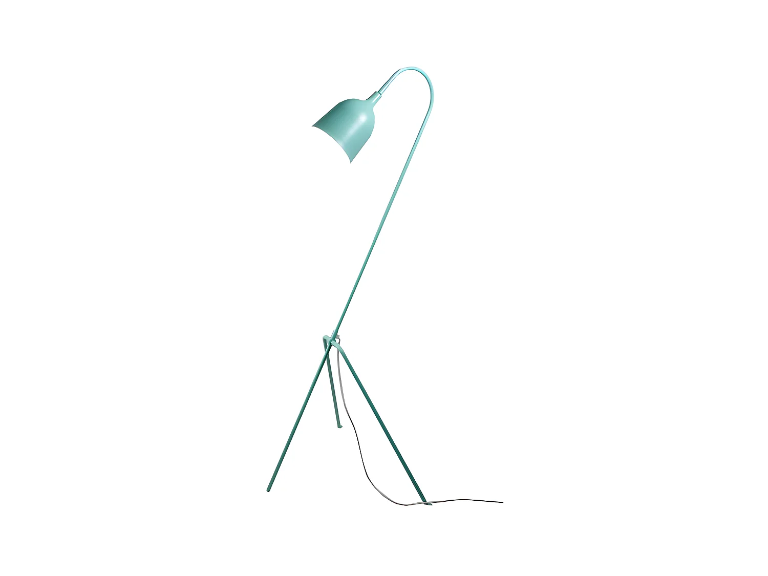 Lampadaire FIFTY ls au look année 50 aluminor
