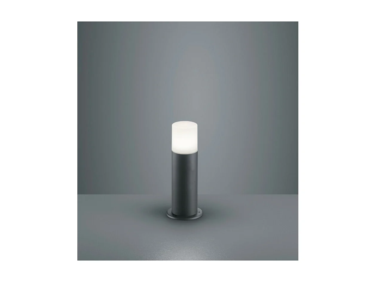 Borne extérieure 30 cm anthracite sans détecteur - Trio - Hoosic