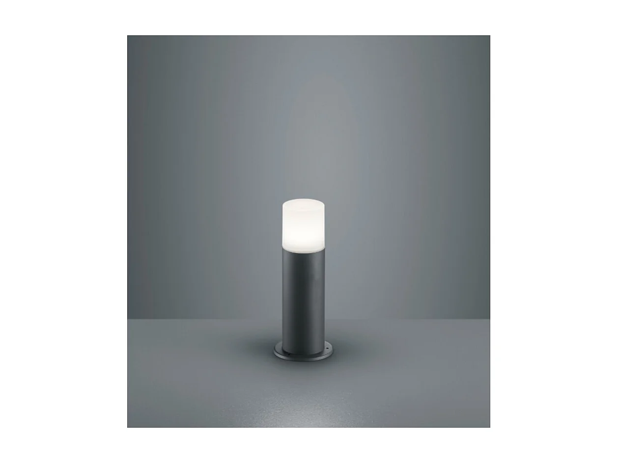 Borne extérieure 30 cm anthracite sans détecteur - Trio - Hoosic