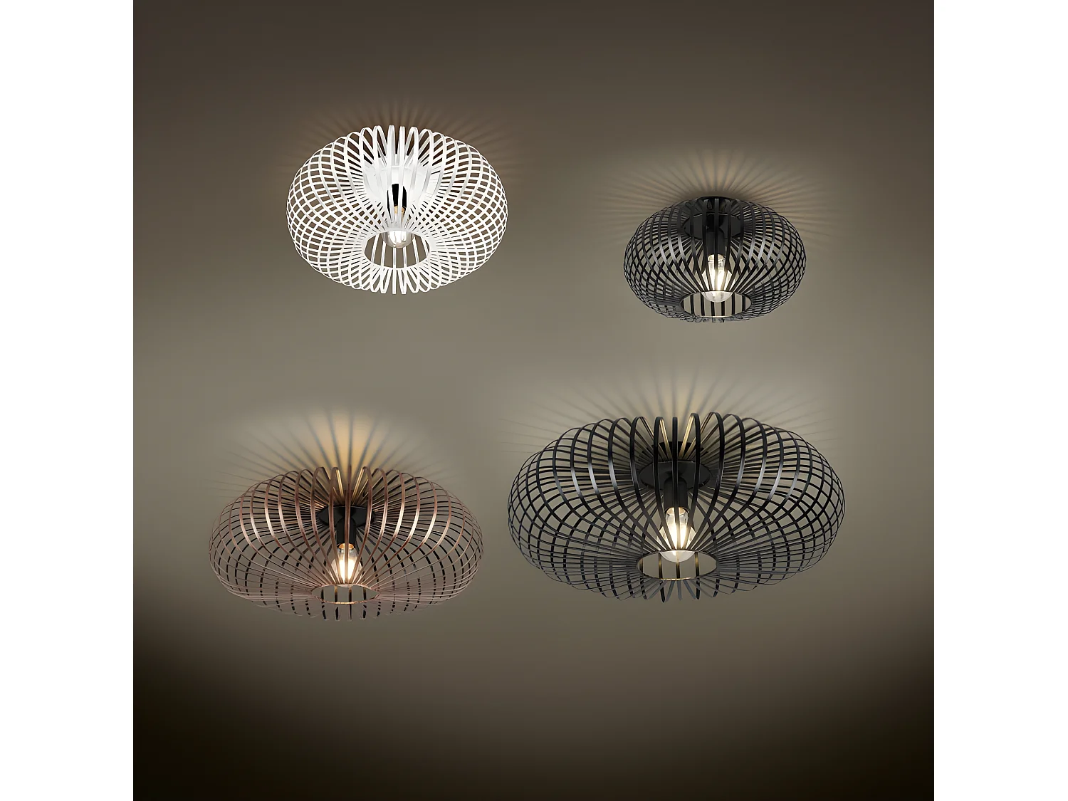 Lampe de plafond Johann 30 cm