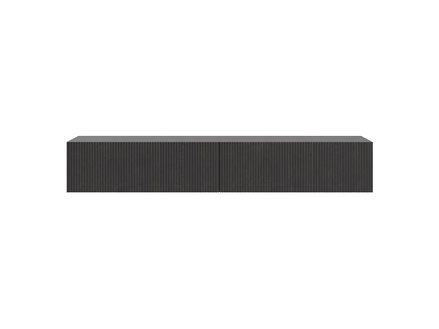 Meuble TV - 175 cm - suspendu - couleur du bois de frêne Portland - NOLIE