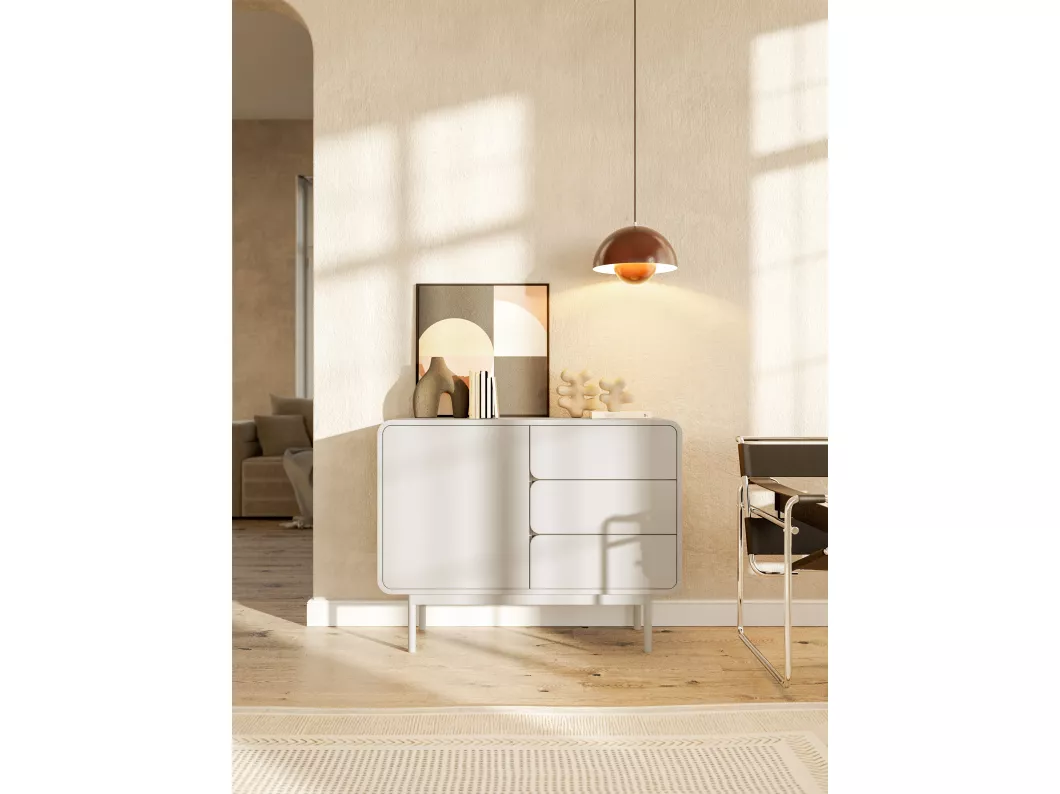 Kauf Unique Sideboard mit 3 Schubladen - greige - 104 cm - ORO