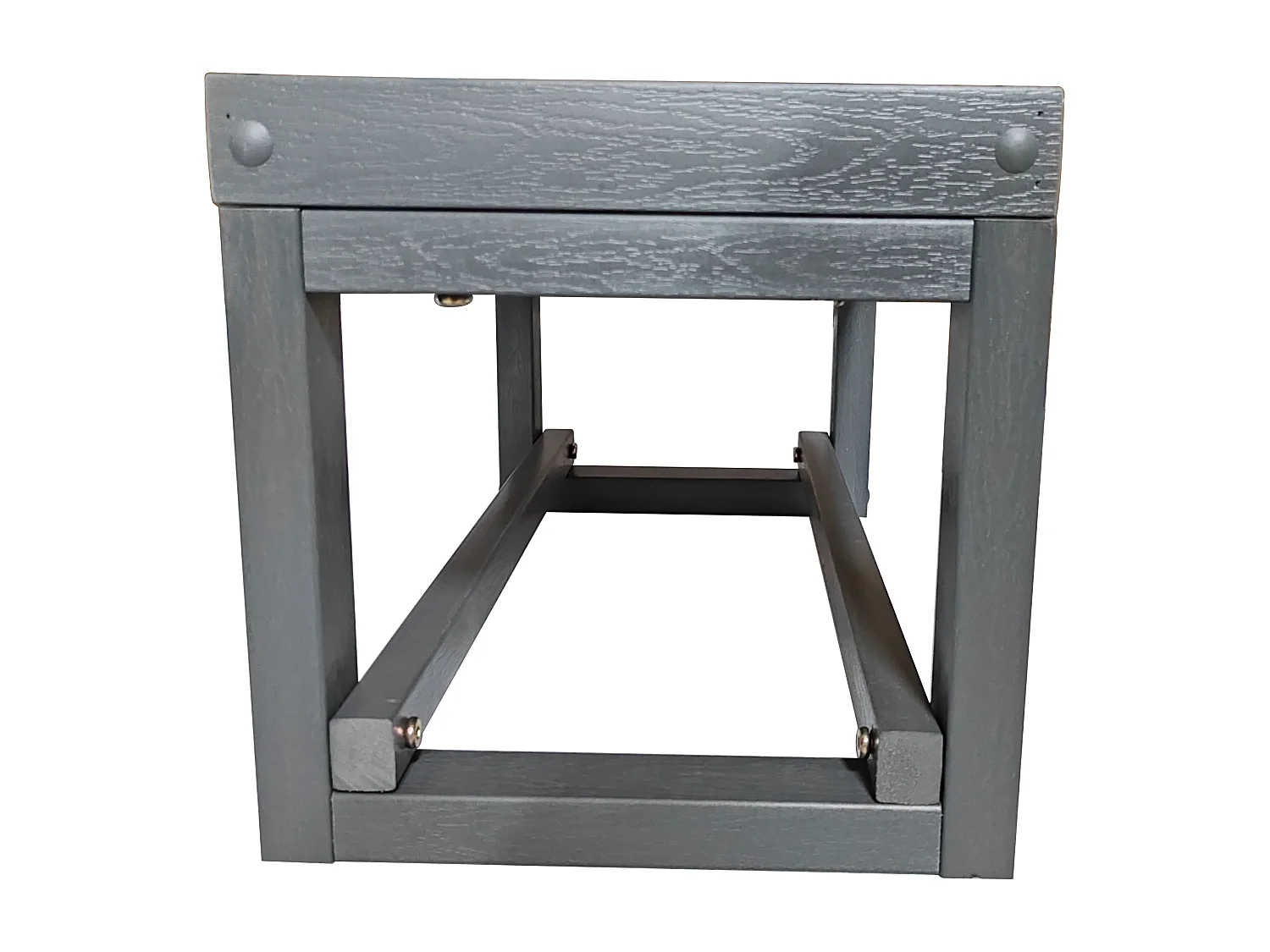 Szare  schody do spa sztywnego  - 60 x 30 x 30 - VANUATU