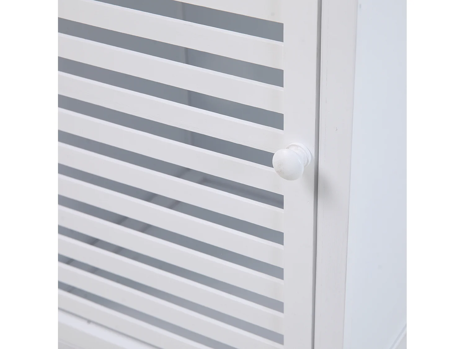 Étagère de salle de bain L avec porte