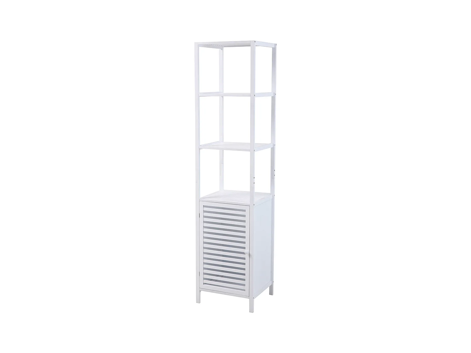 Étagère de salle de bain L avec porte
