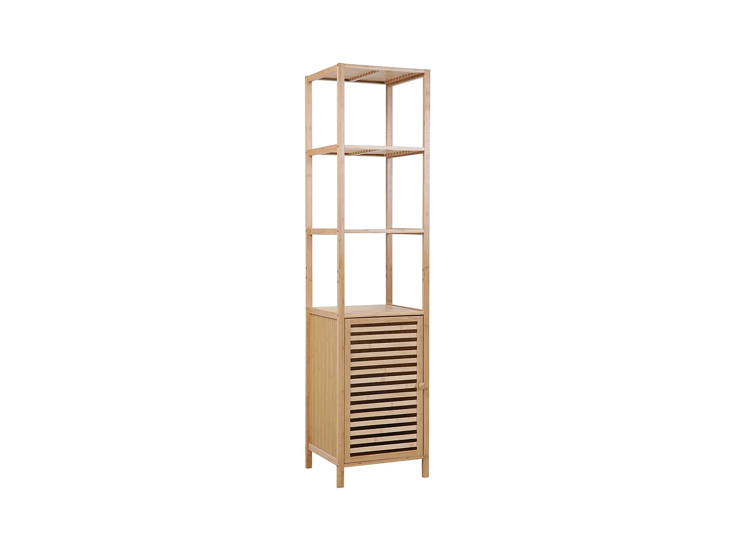 Étagère de salle de bain L avec porte
