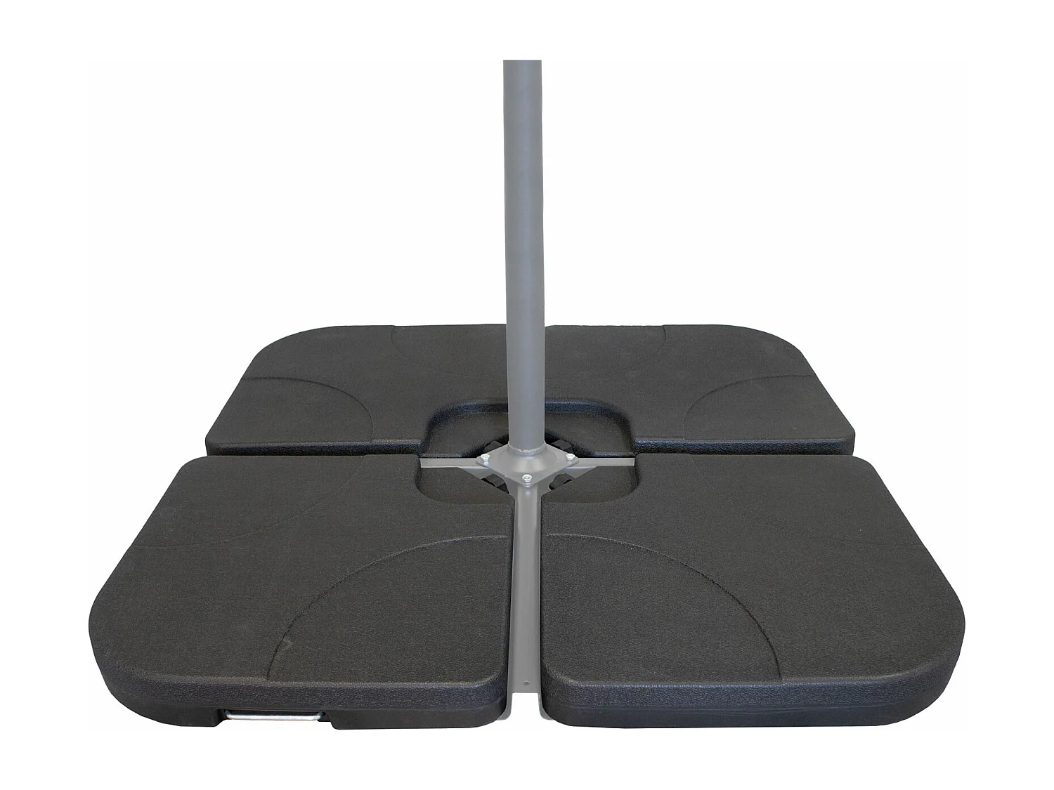 Parasol aluminium pivotant