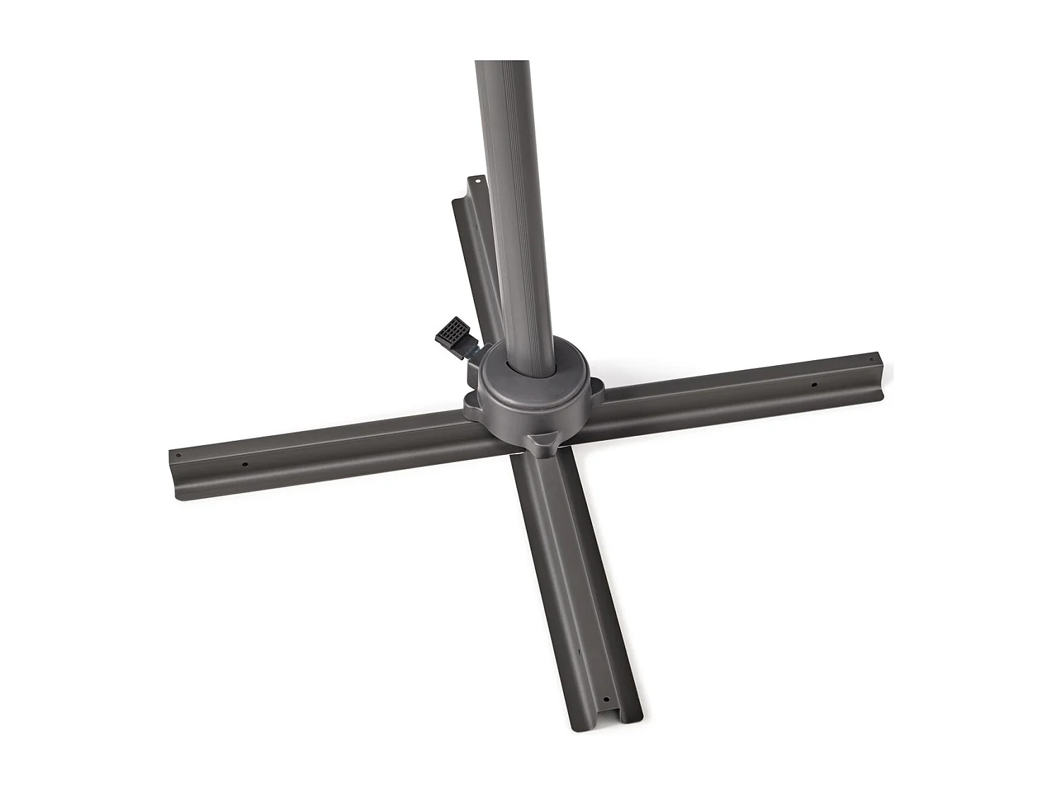 Parasol aluminium pivotant