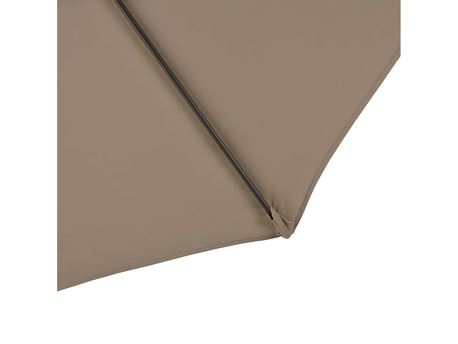 Parasol aluminium pivotant