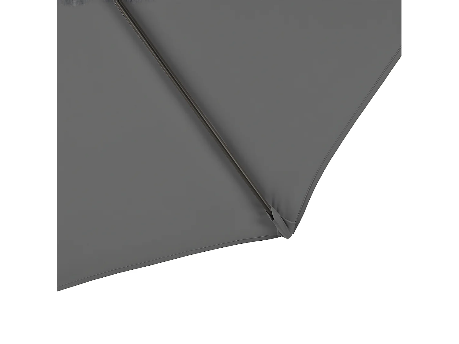 Parasol aluminium pivotant