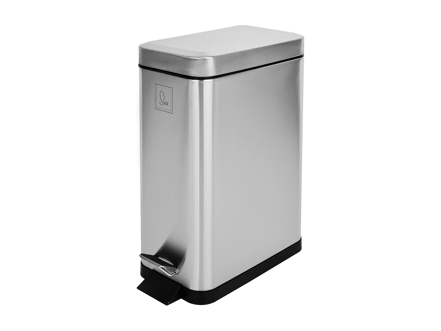 Poubelle à pédale 10l incl. seau intérieur Couvercle Softclose