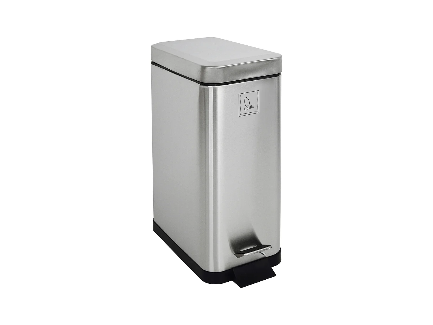 Poubelle à pédale 10l incl. seau intérieur Couvercle Softclose