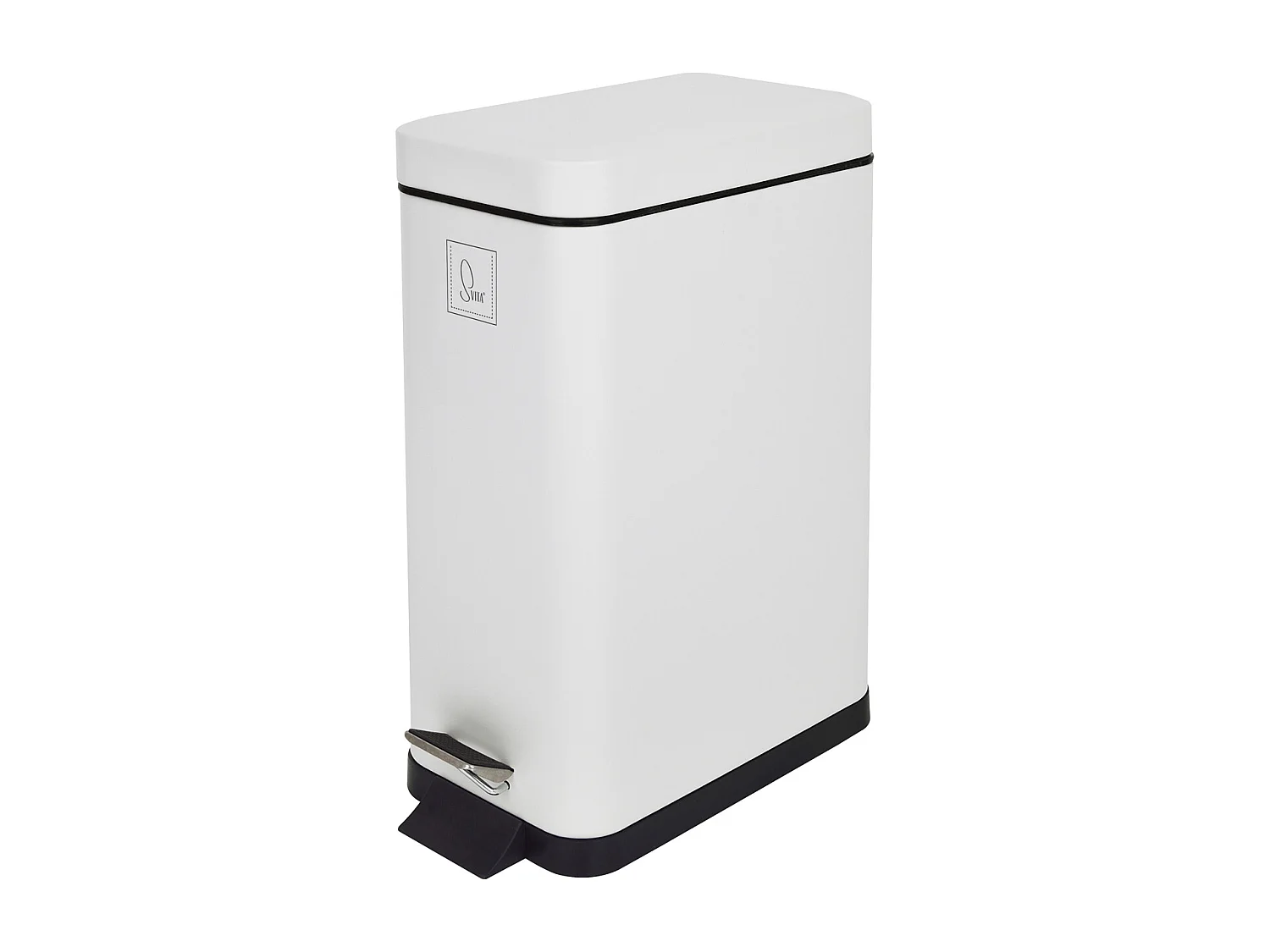 Poubelle à pédale 10l incl. seau intérieur Couvercle Softclose