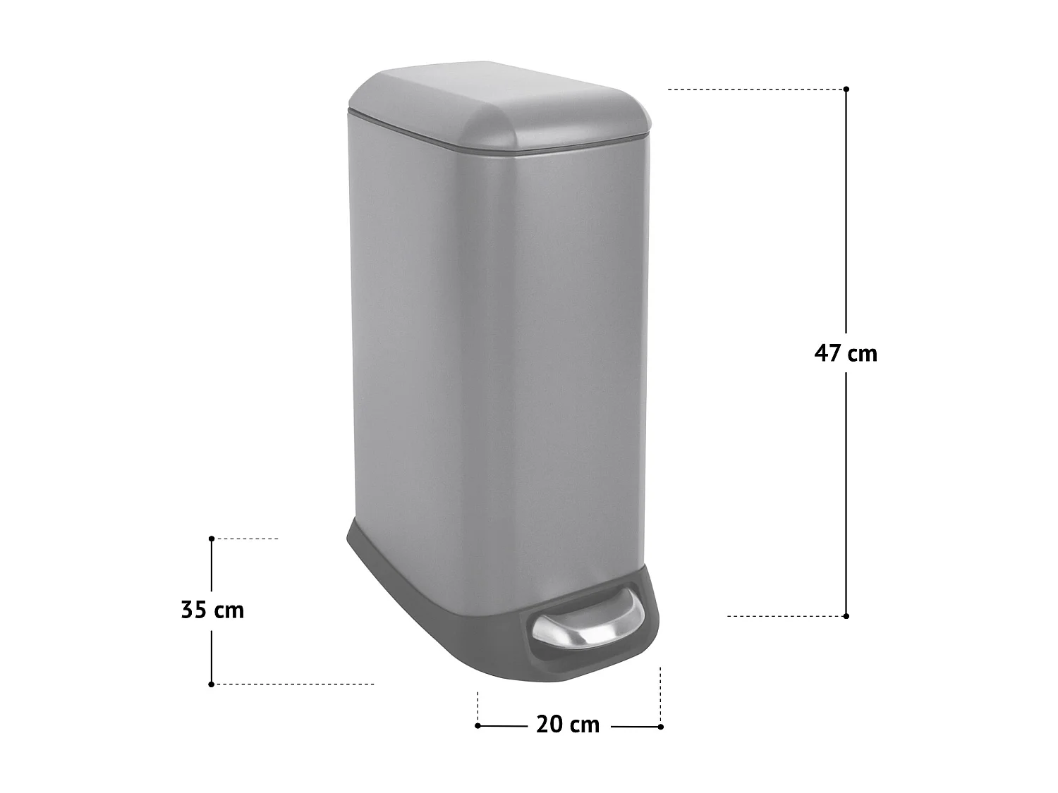 MÜLLEIMER TS12 12L Weiß