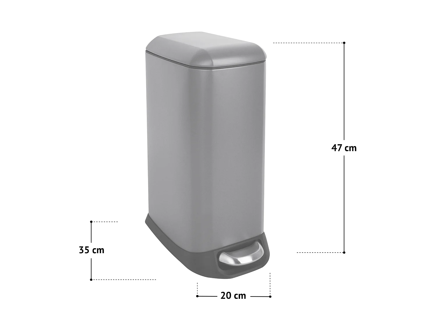 MÜLLEIMER TS12 12L Weiß