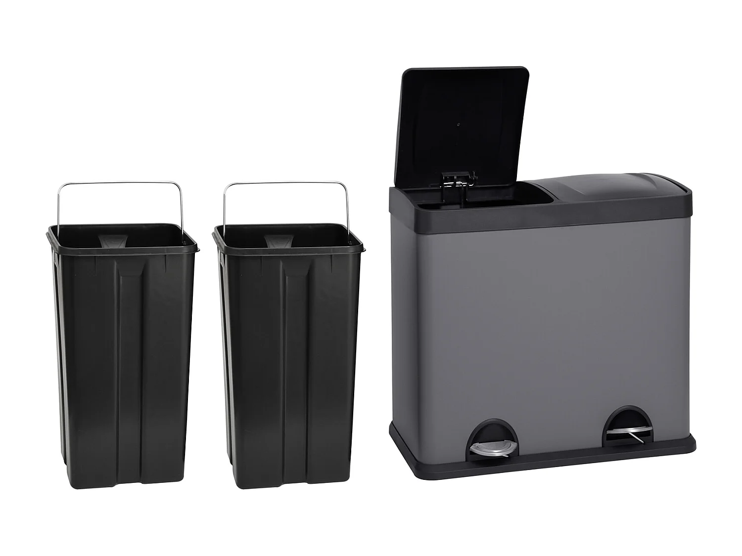 MÜLLEIMER T2X24 Grau