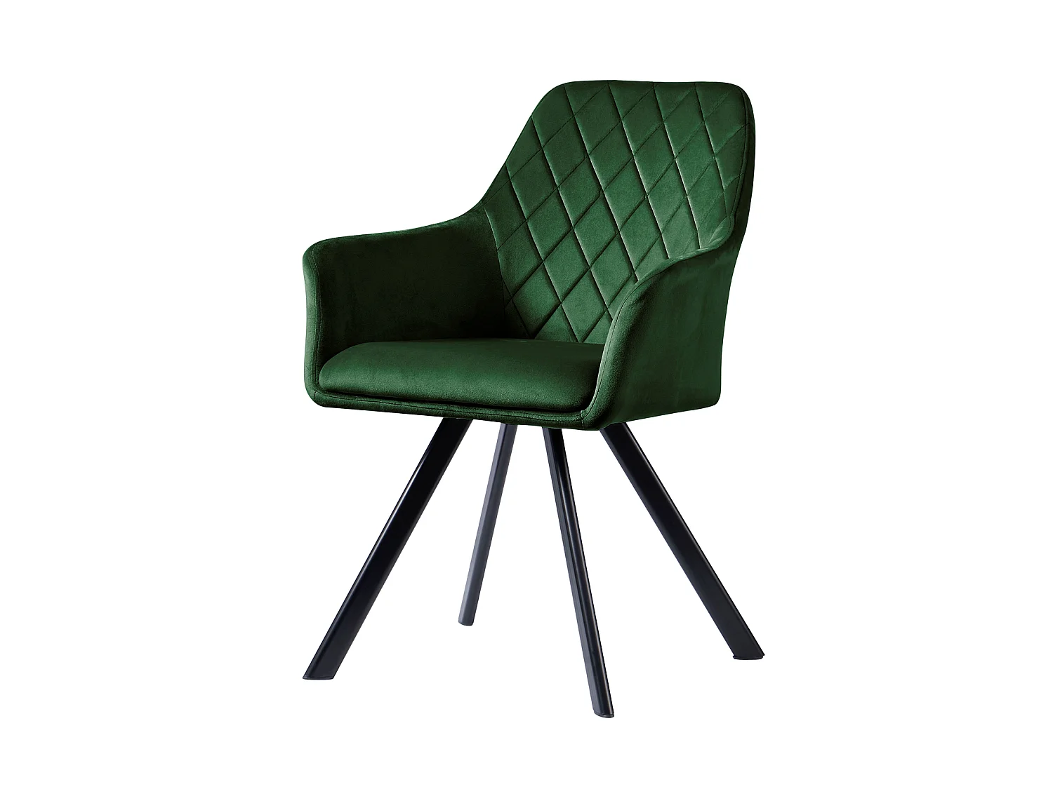 Lot de 2 chaises de salle à manger avec accoudoirs