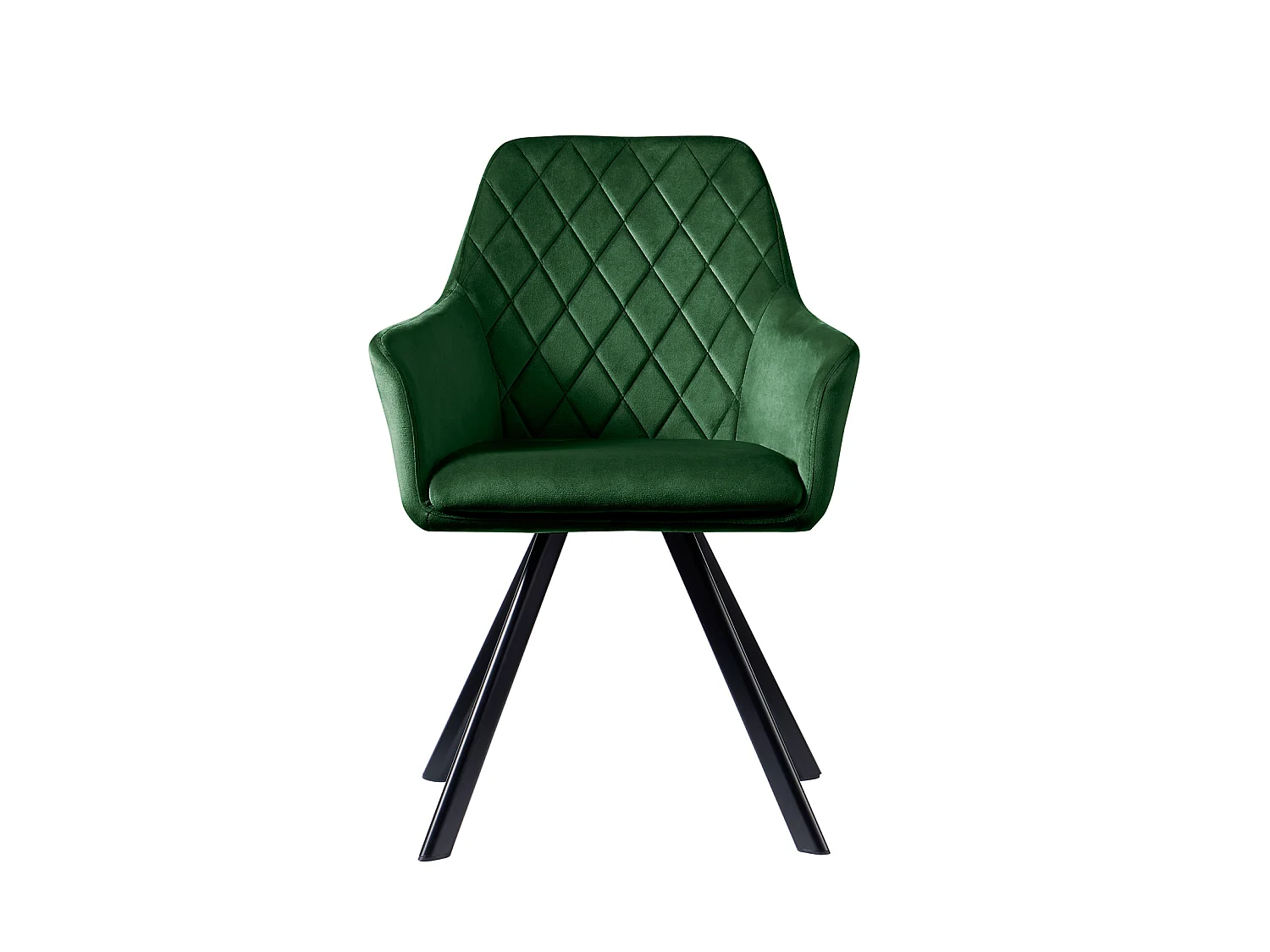 Lot de 2 chaises de salle à manger avec accoudoirs