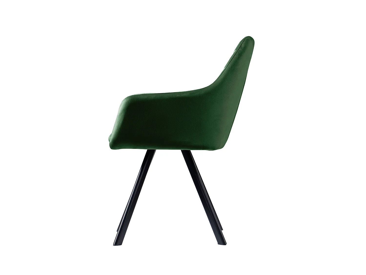 Lot de 2 chaises de salle à manger avec accoudoirs