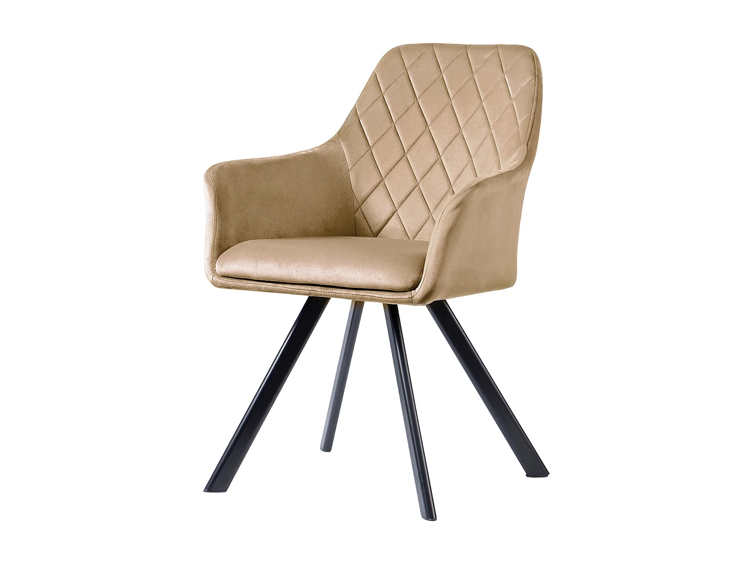 Lot de 2 chaises de salle à manger avec accoudoirs