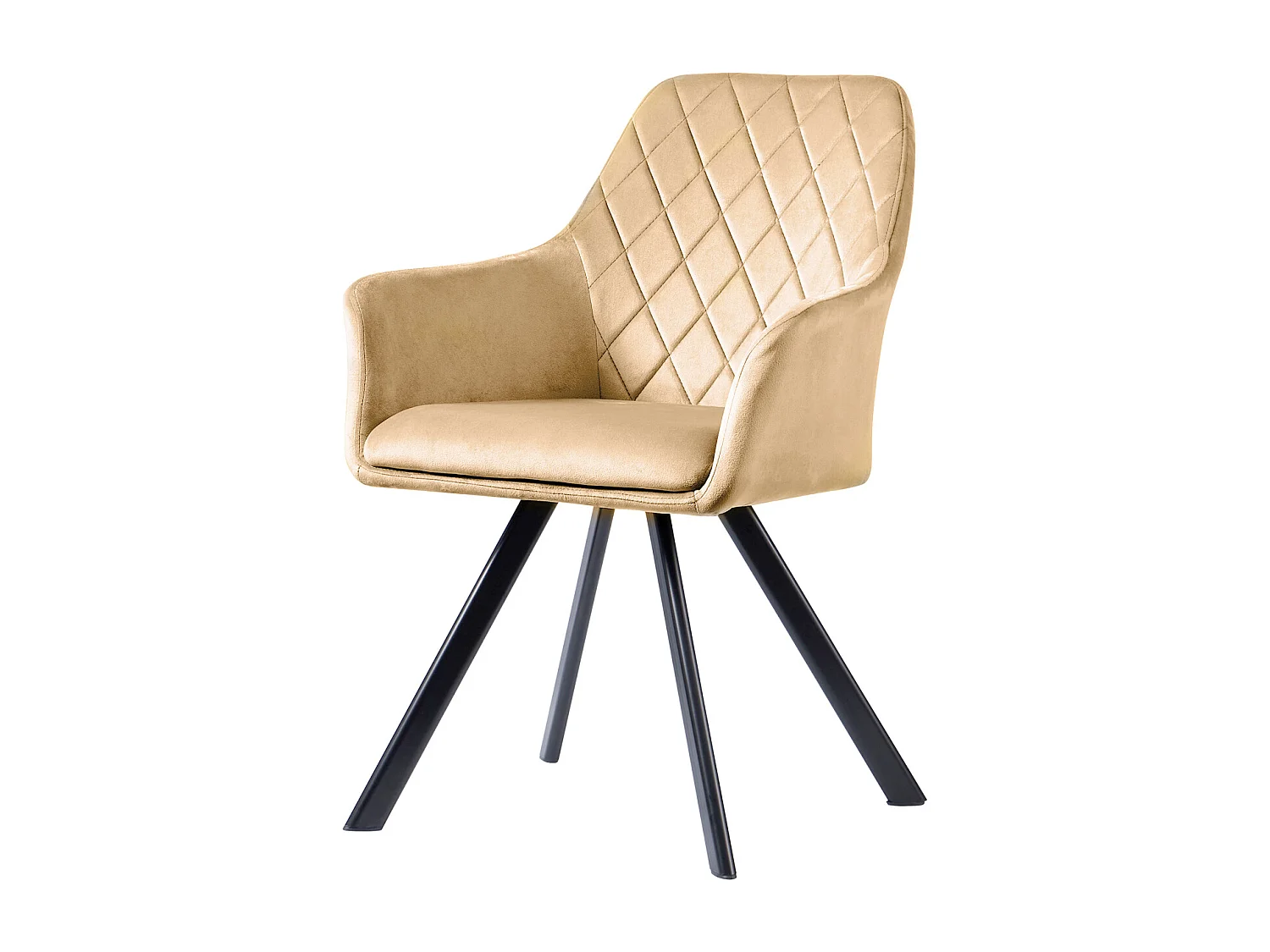Lot de 2 chaises de salle à manger avec accoudoirs