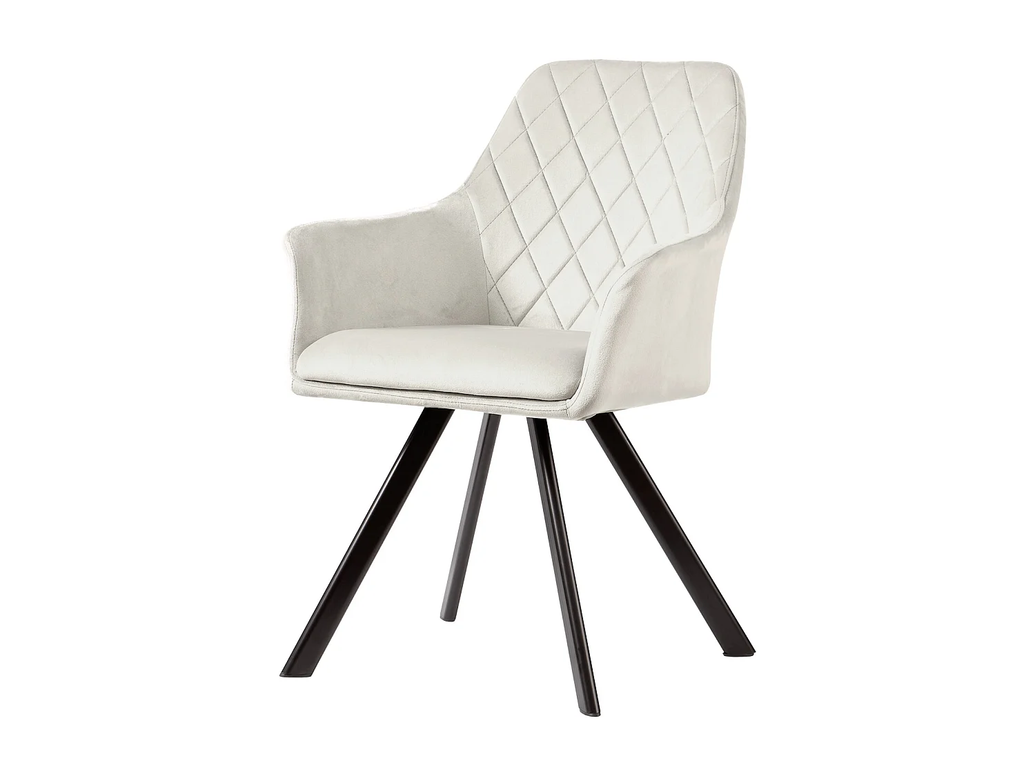 Lot de 2 chaises de salle à manger avec accoudoirs