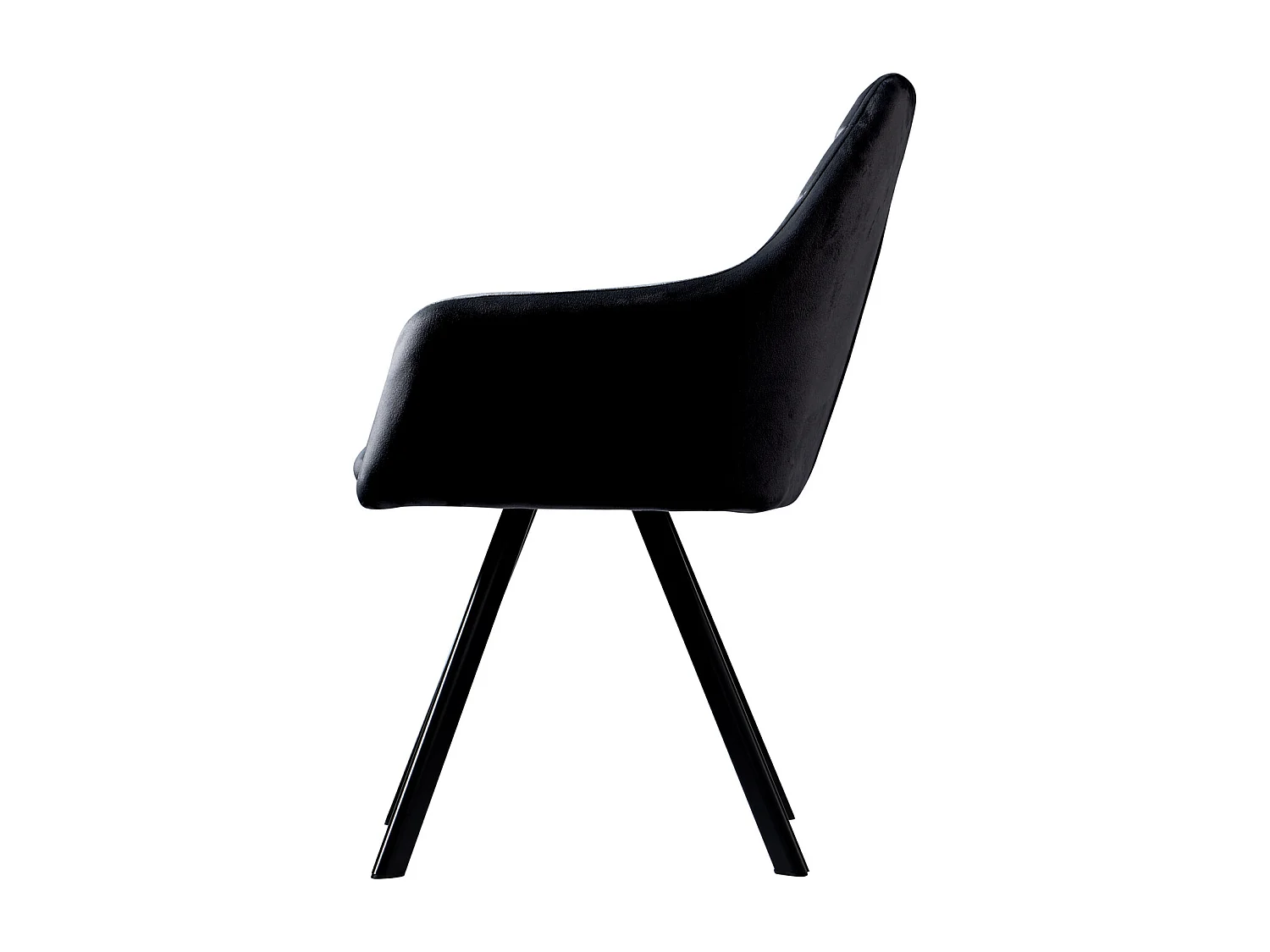Lot de 2 chaises de salle à manger avec accoudoirs