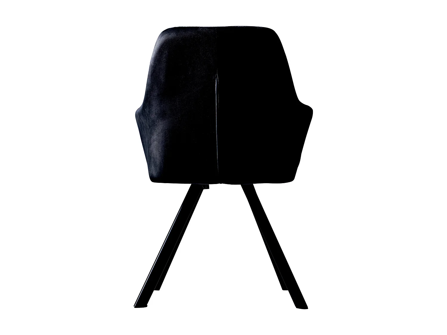 Lot de 2 chaises de salle à manger avec accoudoirs