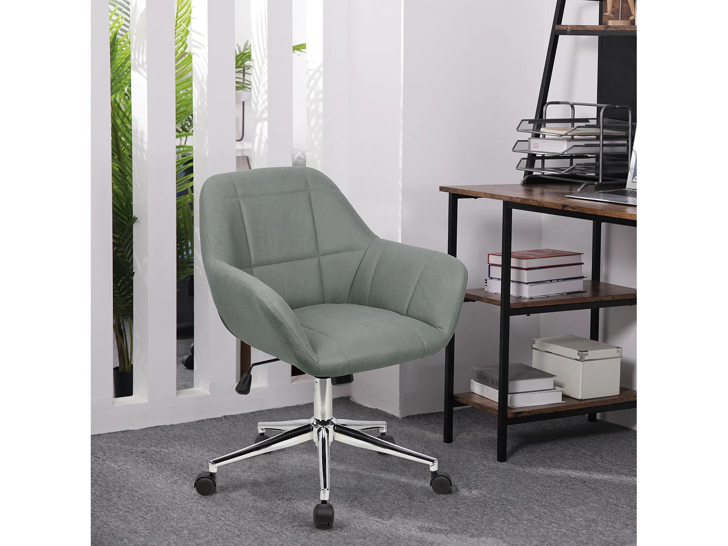 Chaise de bureau en similicuir