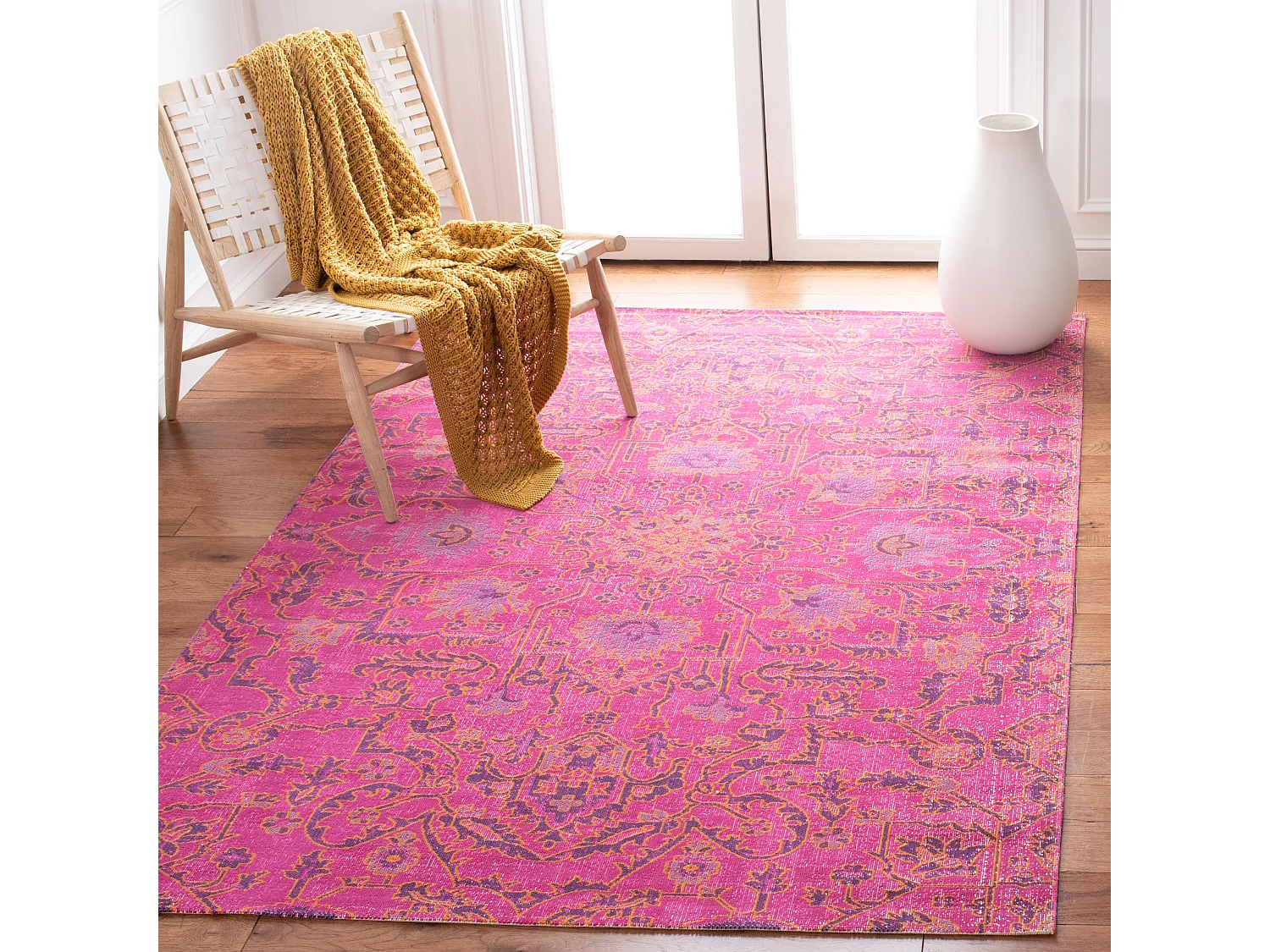 Tapis Rose 155 X 229 cm - Aubree