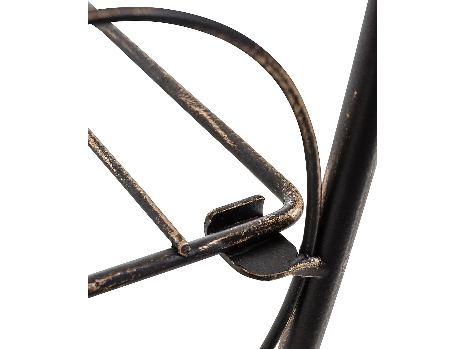 Étagères sur pied - Métal - 45.5 x 24 x 81.5cm - Bronze - Rosa
