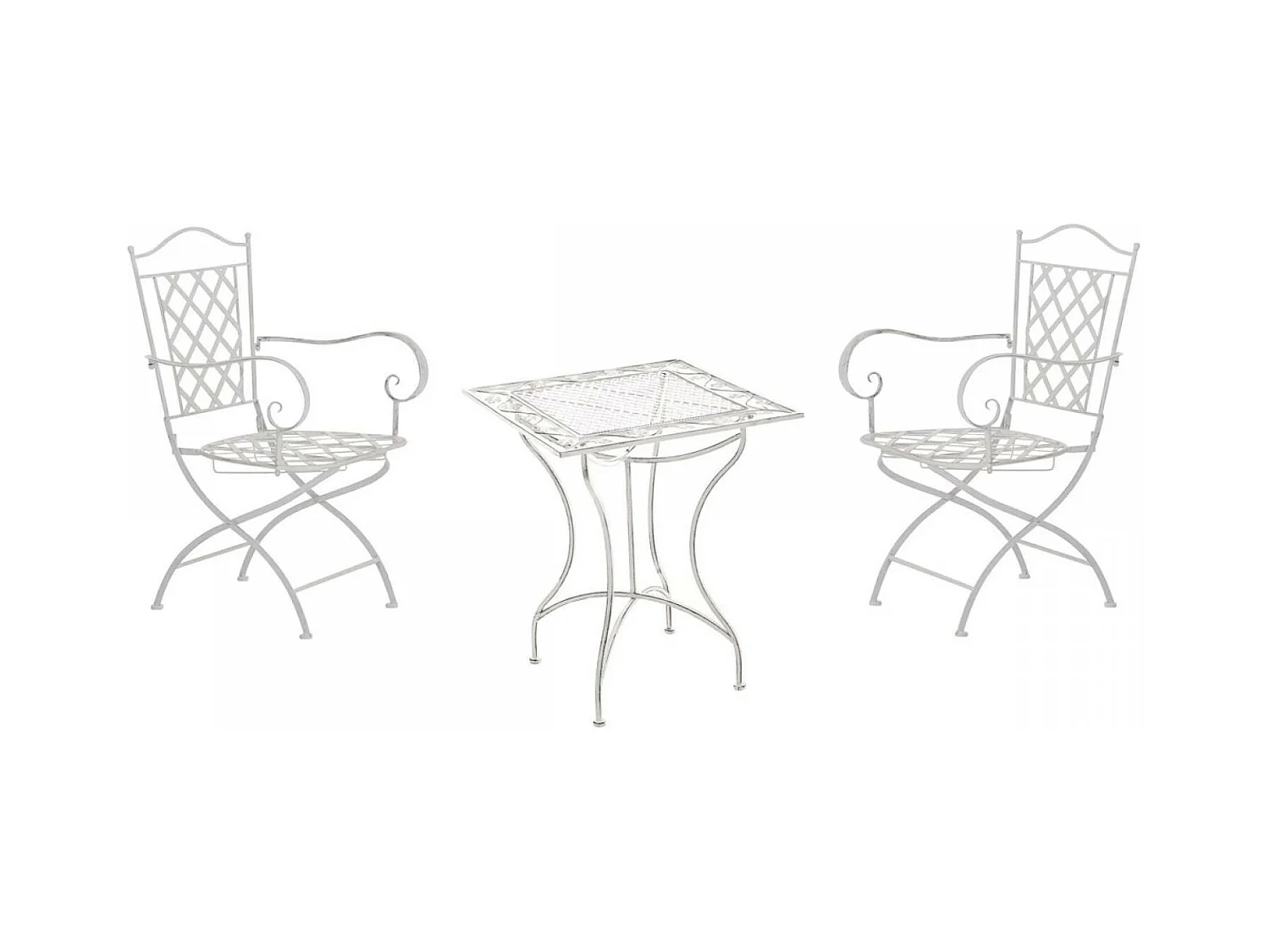 Ensemble de jardin - Table + 2 Chaises - Payo