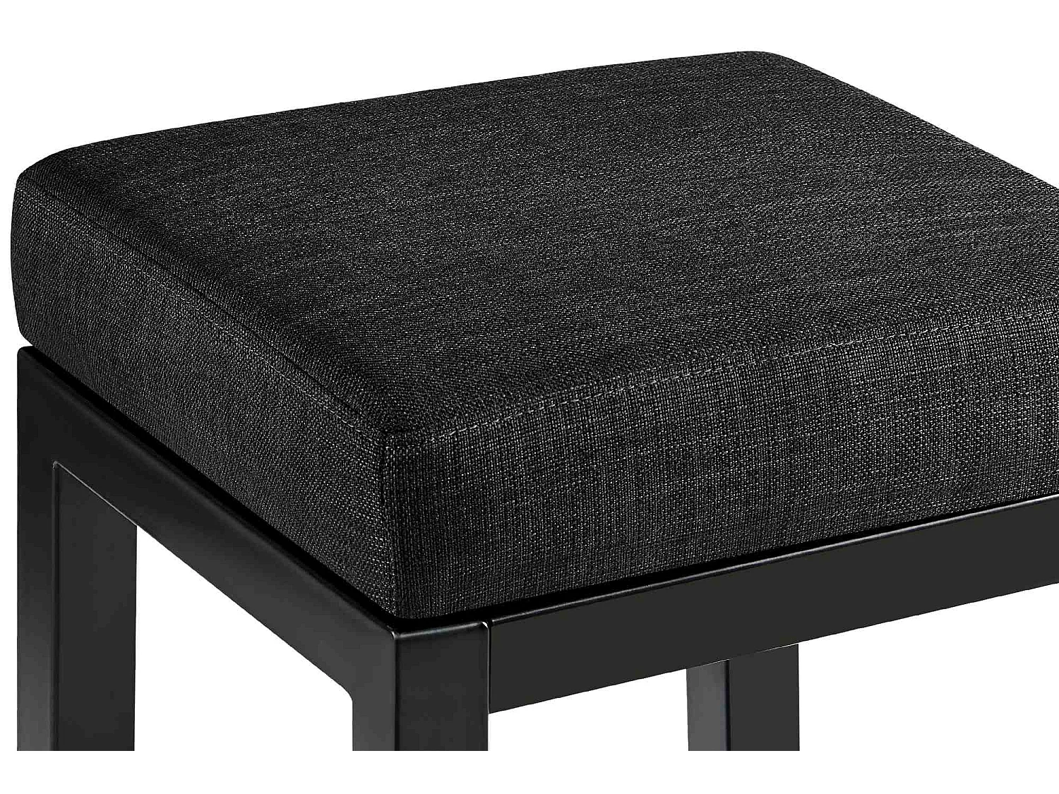 Tabouret de bar - Tissu - Gris foncé - Taylor B85