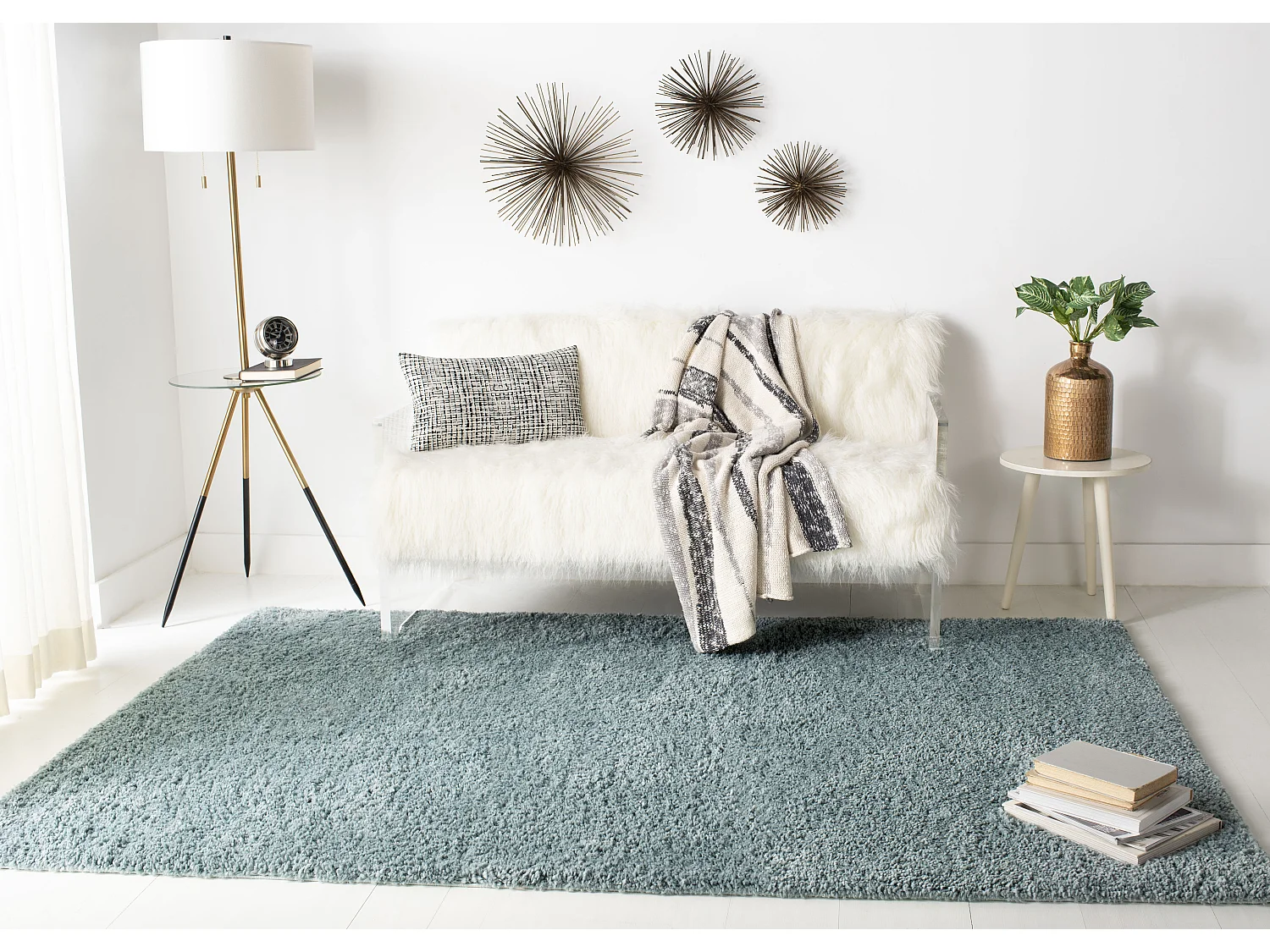 Tapis Bleu 160 X 229 cm - Lola