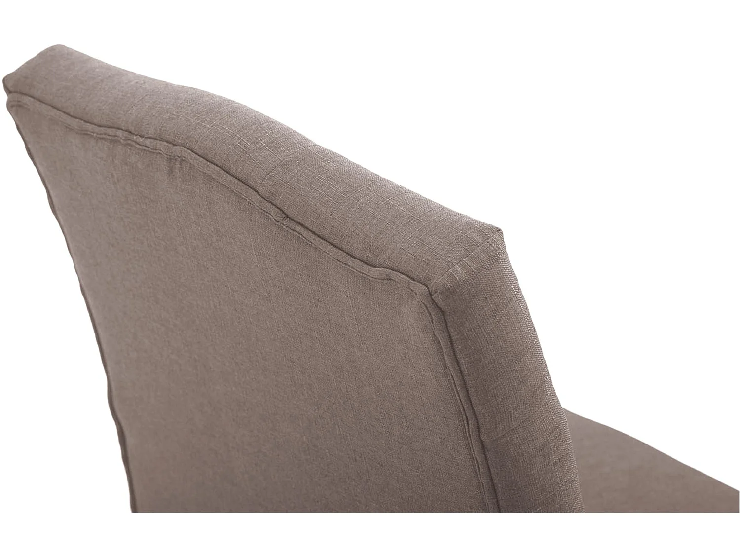 chaises avec accoudoirs - Tissu & Antique clair - Taupe - Sugar