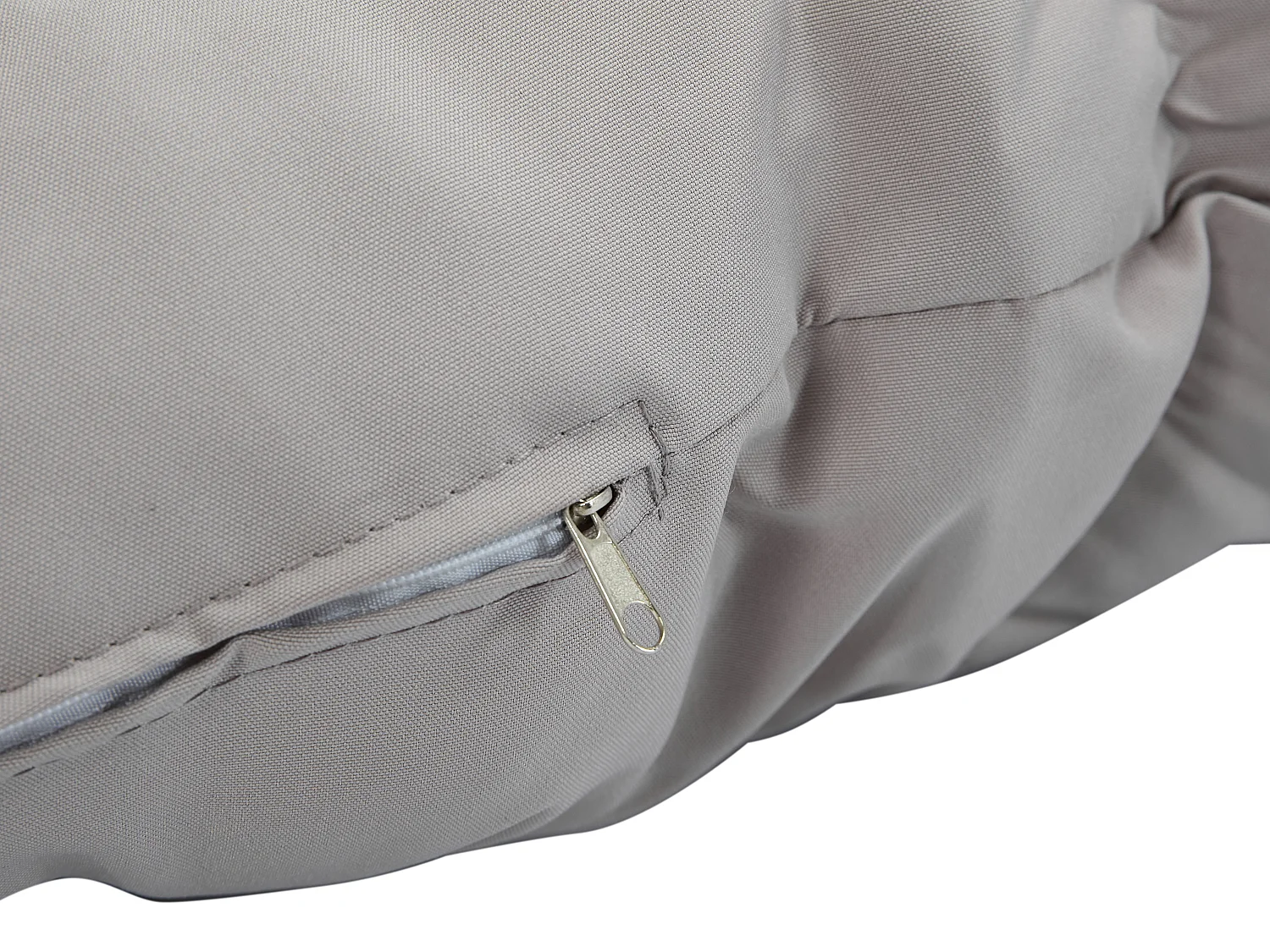 Hängesessel - Polyrattan - Schwarz mit grauen Kissen - LUVA von MYLIA