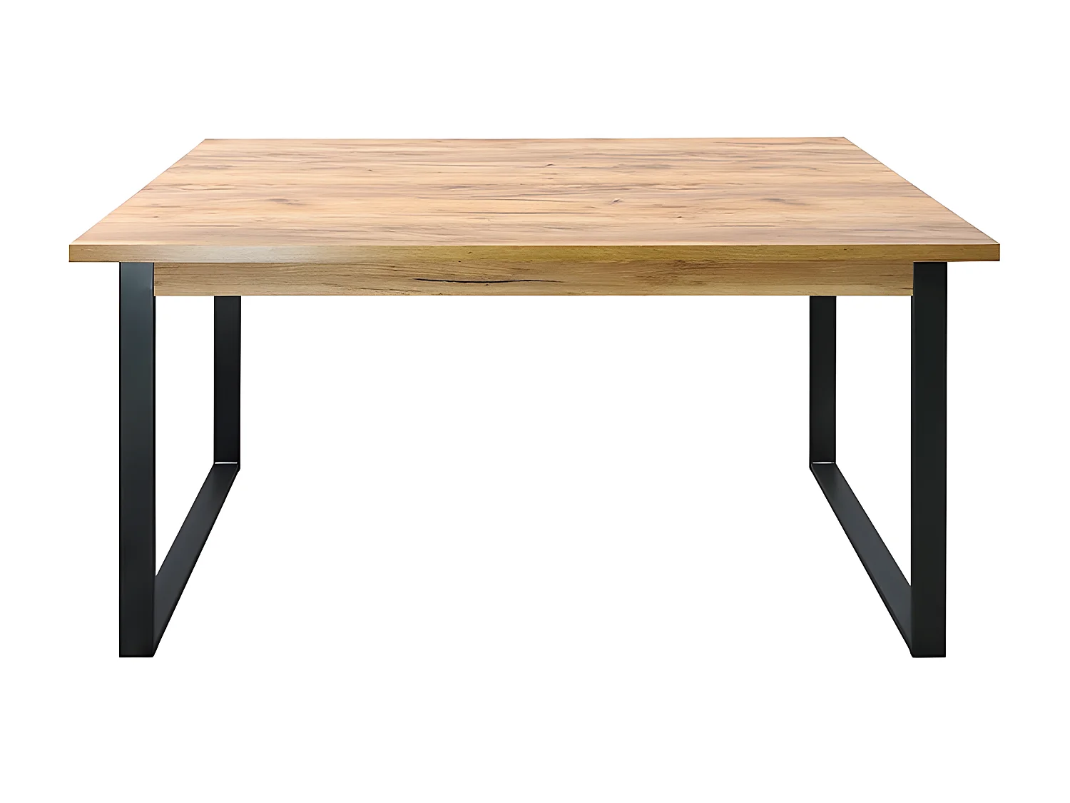 Table à manger 152 x 90 cm pieds métal Ron