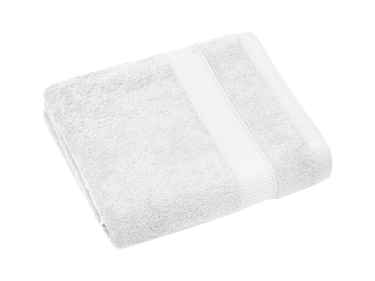 Drap de bain coton 550 g/m2 95x140 cm collection NAÏA Blanc