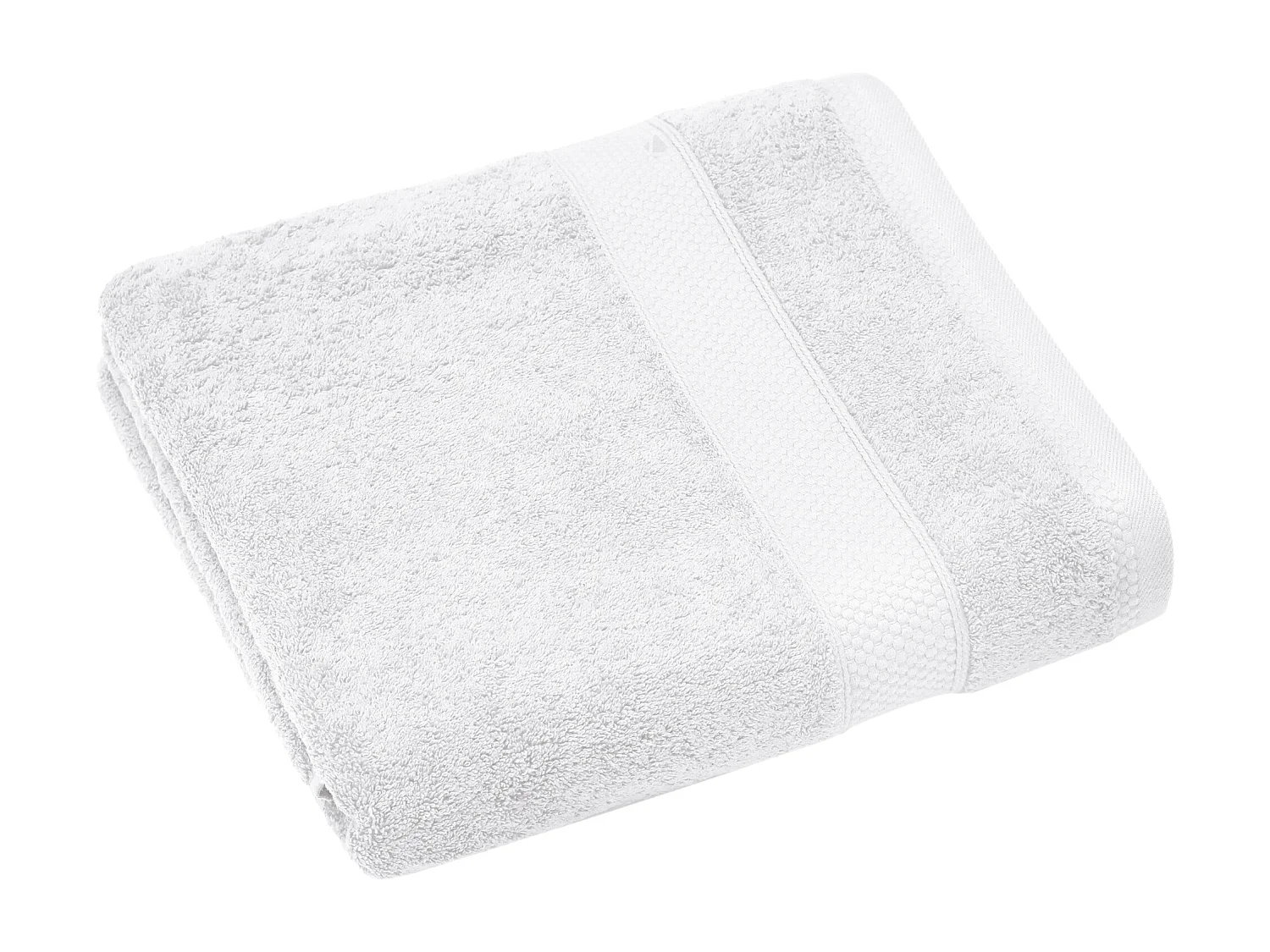 Drap de bain coton 550 g/m2 95x140 cm collection NAÏA Blanc