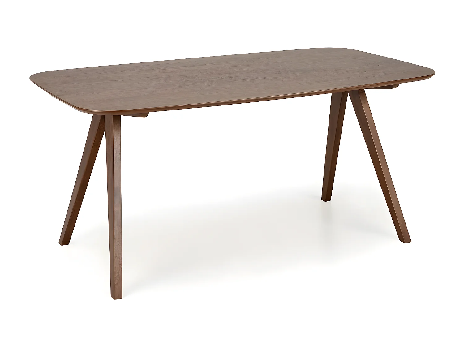 Table à manger Miguel (90x160)/Vernis/Marron