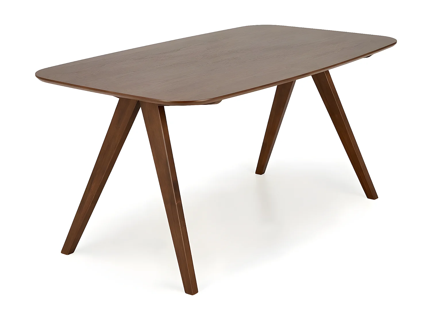 Table à manger Miguel (90x160)/Vernis/Marron