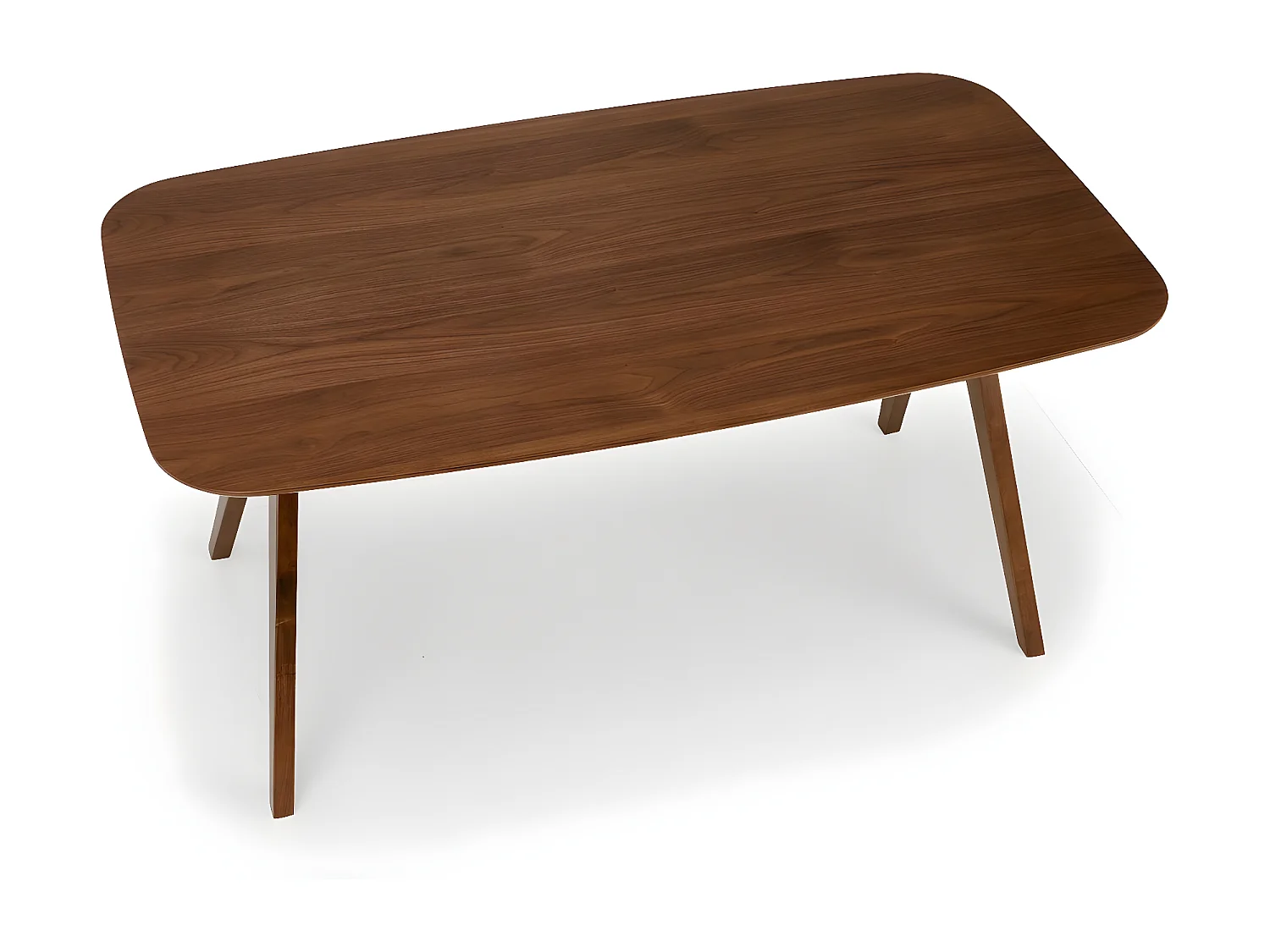 Table à manger Miguel (90x160)/Vernis/Marron