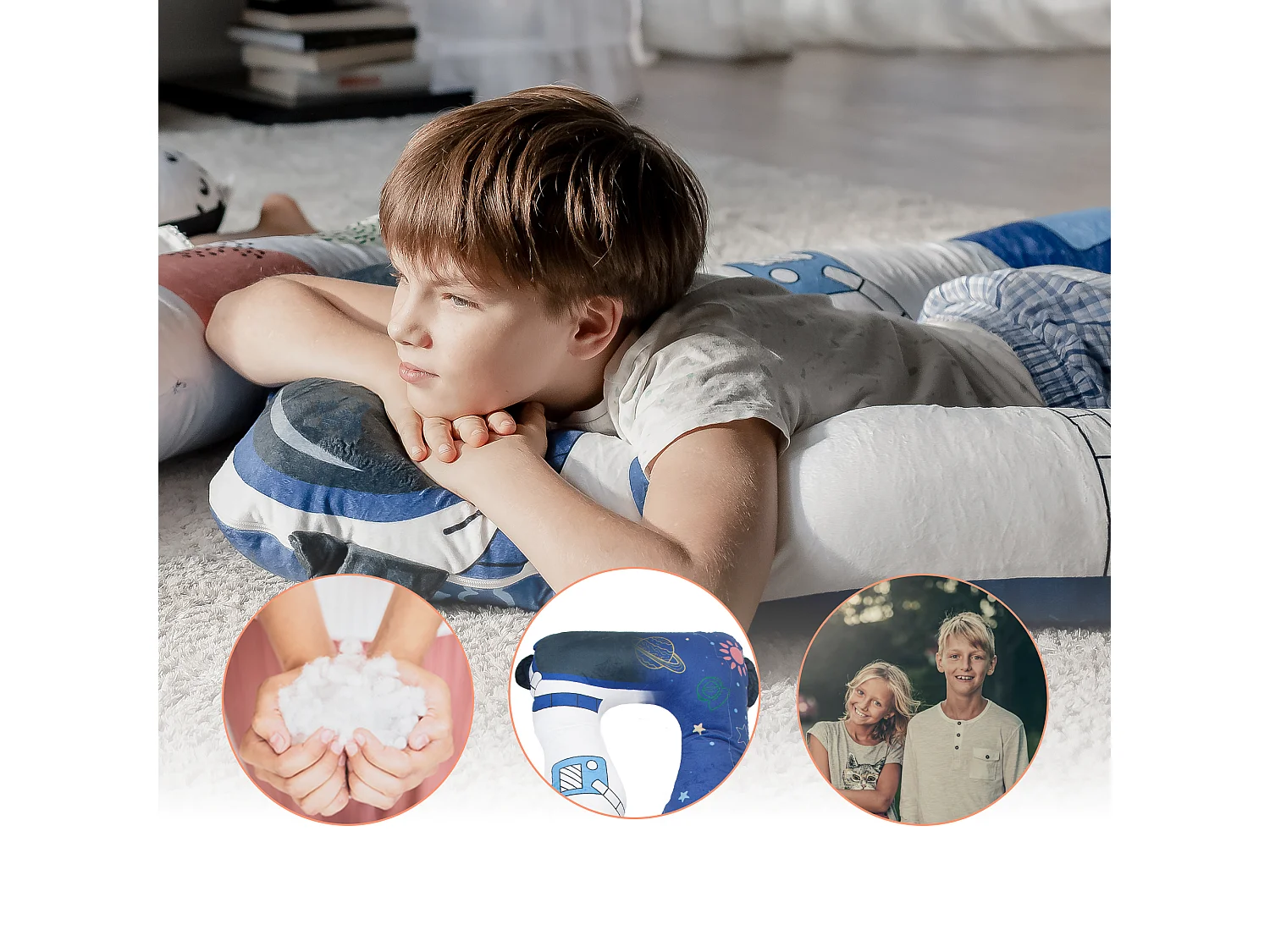 Oreiller pour enfants Astro