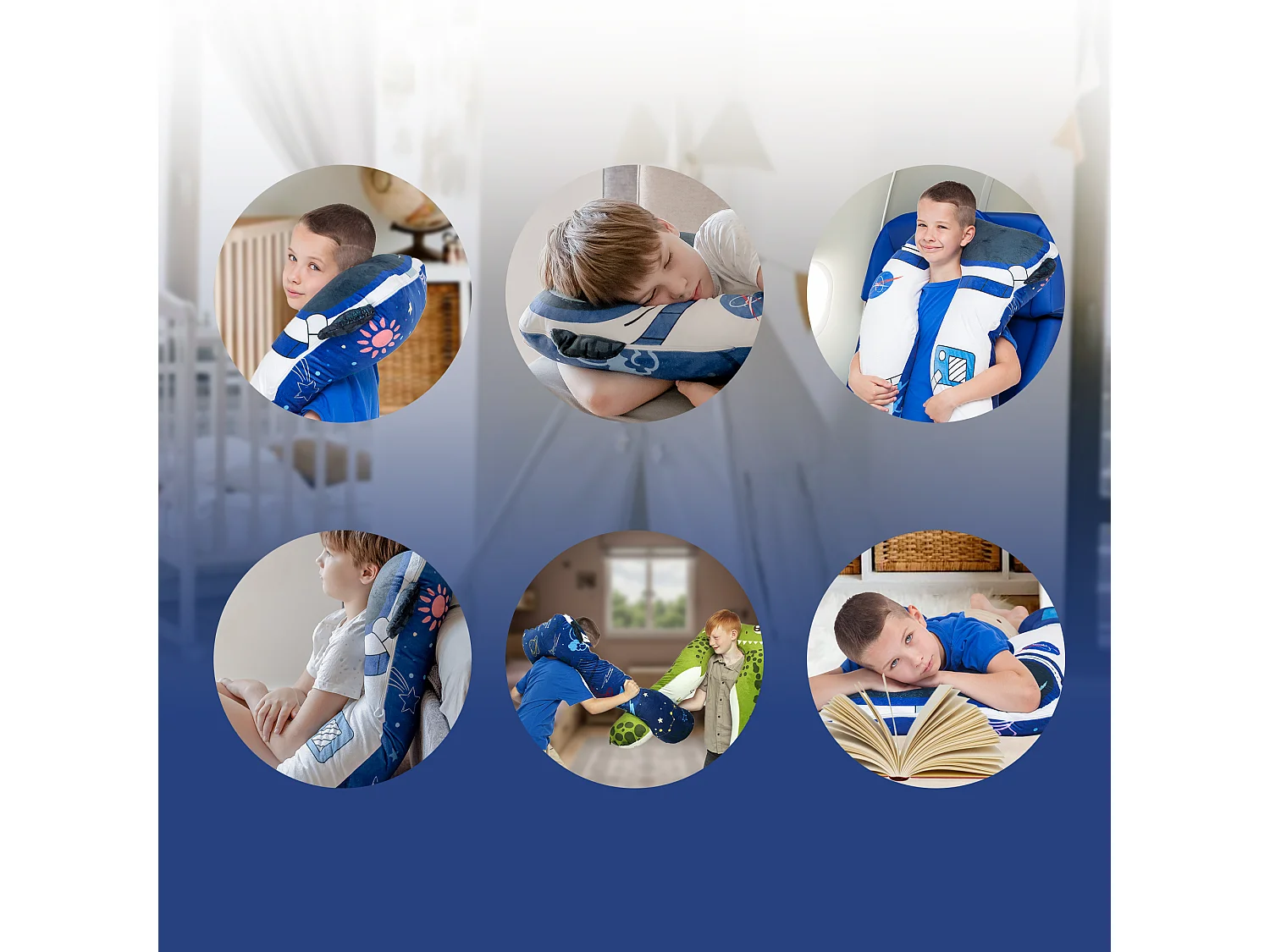 Oreiller pour enfants Astro