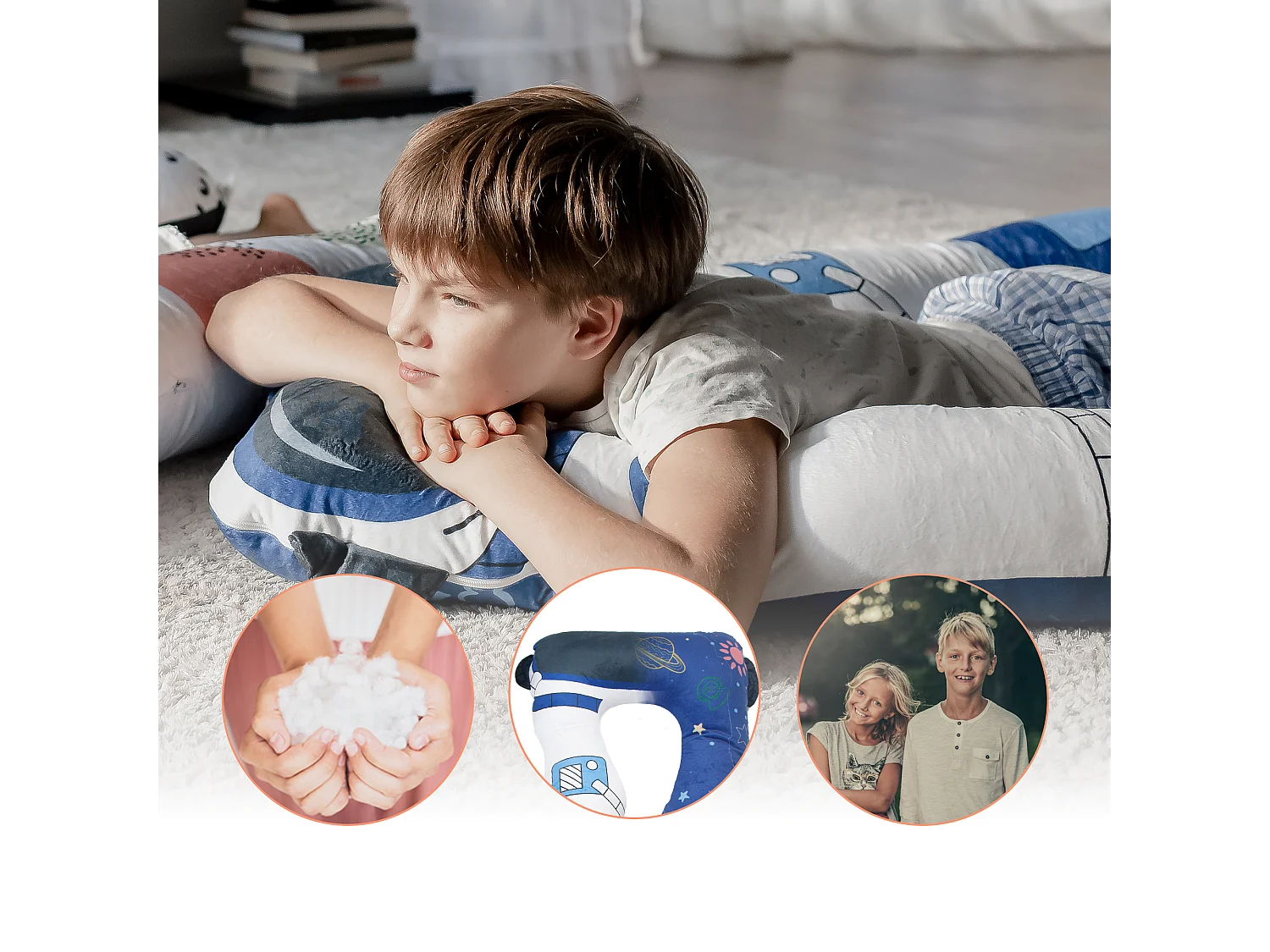 Oreiller pour enfants Astro