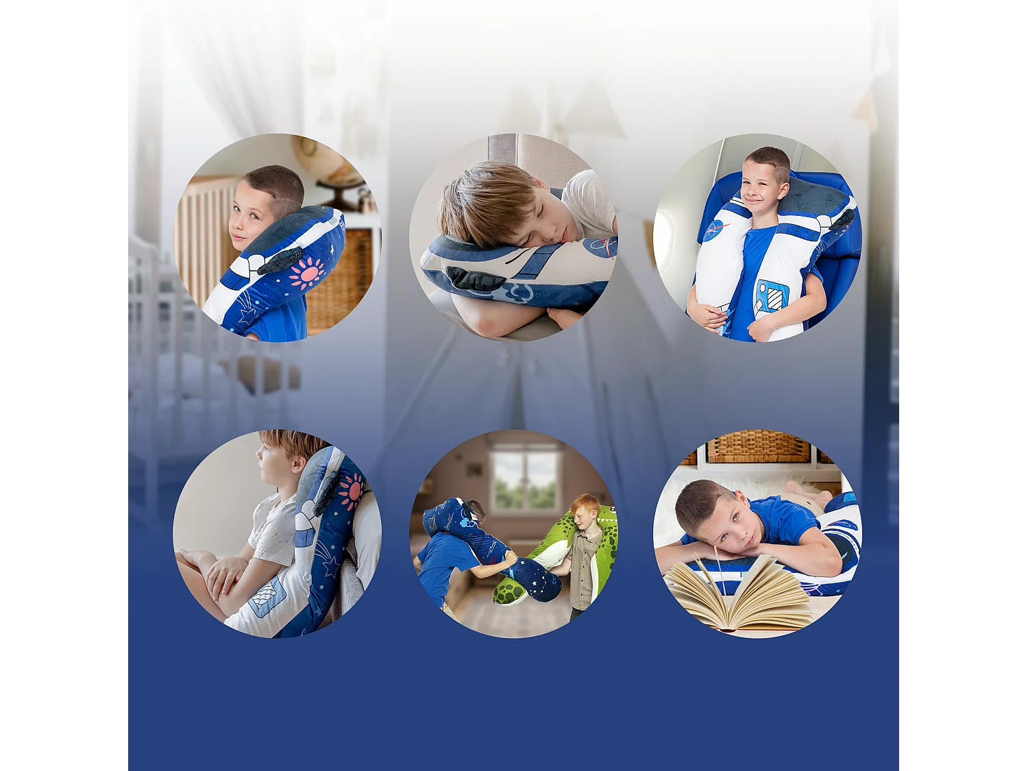 Oreiller pour enfants Astro