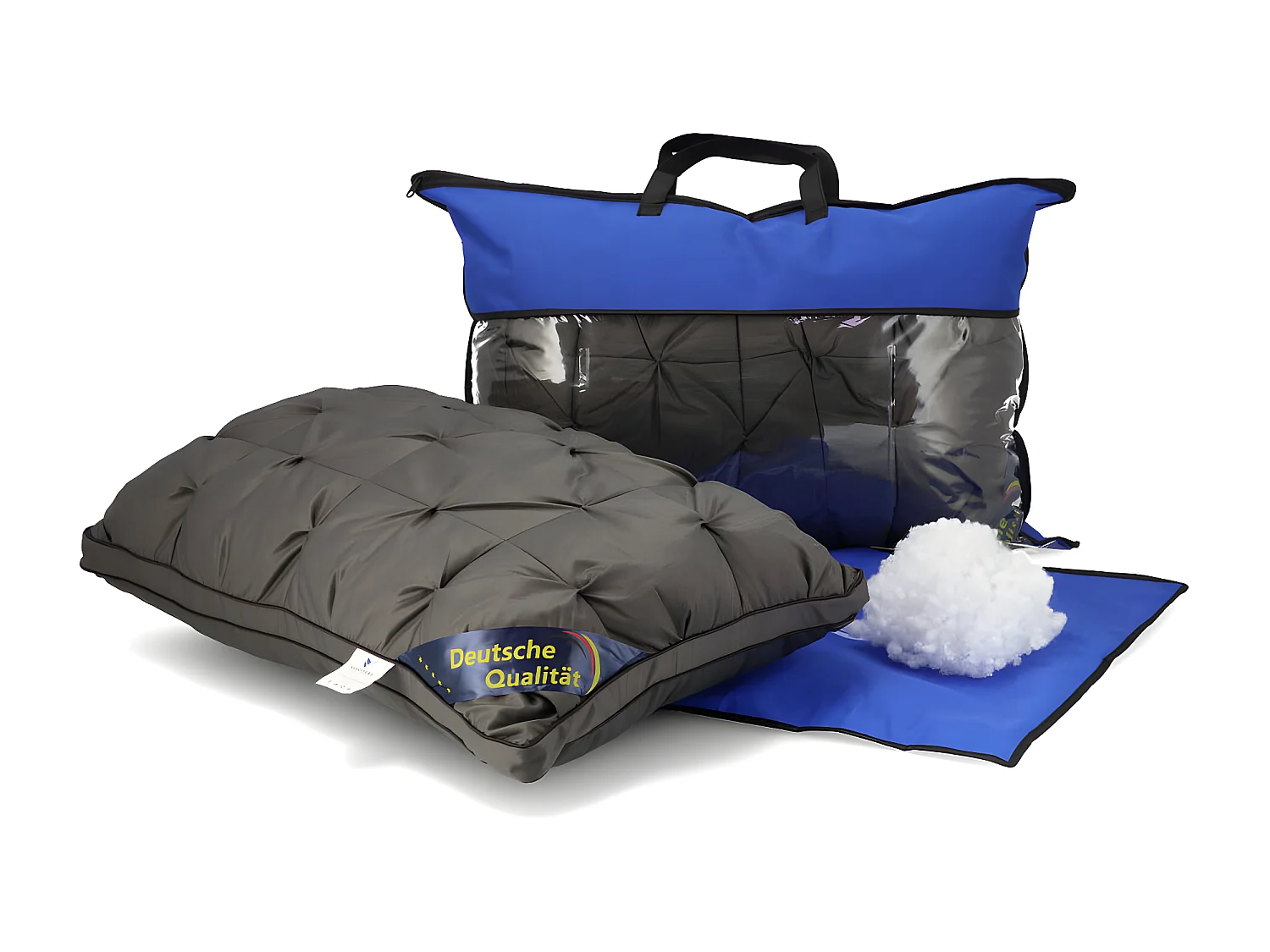 2er Set Baumwoll Kopfkissen